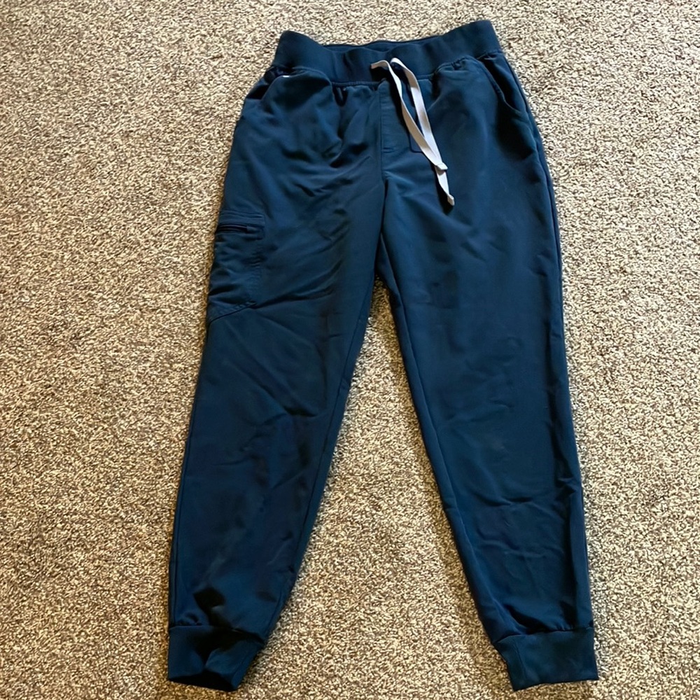 COPY - Figs Dark Harbor High waisted Zamora Jogger Scrub Pants